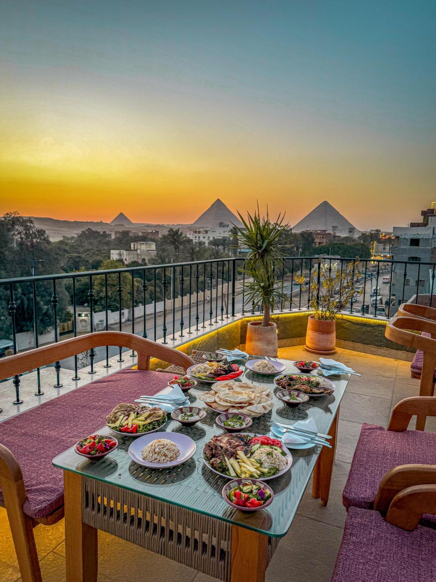 Almas Pyramids Hotel Kafrat al Jabal Exterior photo