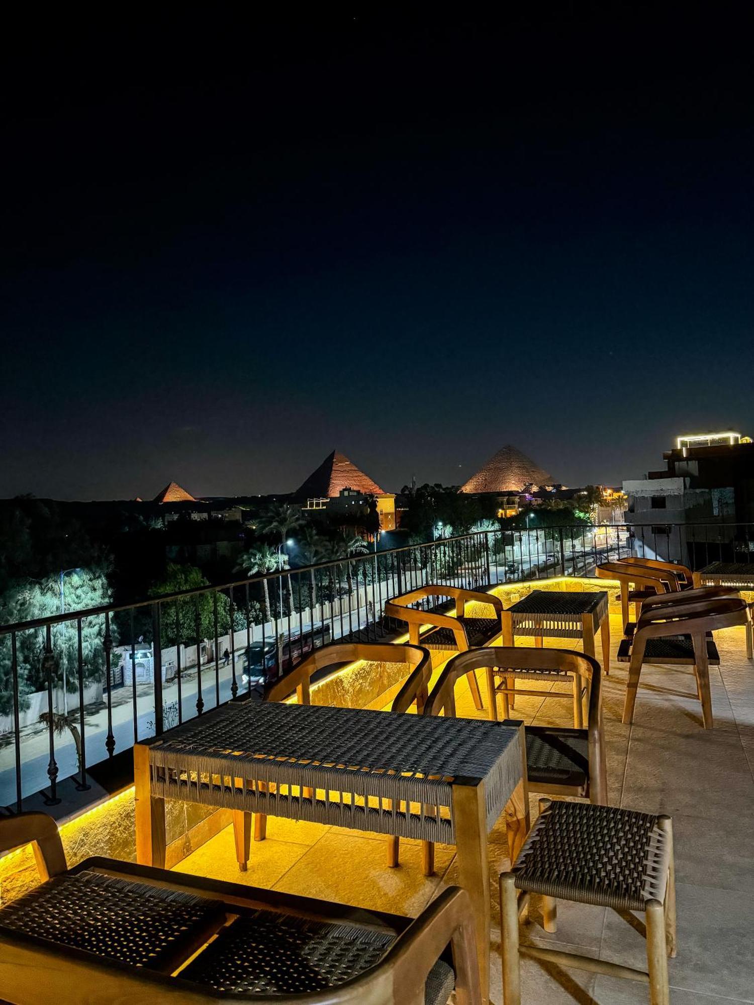 Almas Pyramids Hotel Kafrat al Jabal Exterior photo